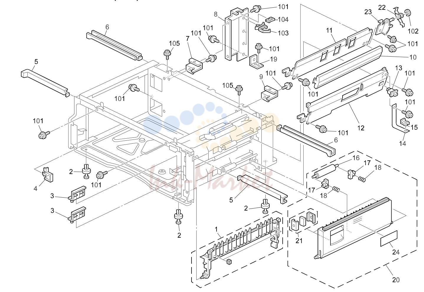 5. PAPER FEED SECTION 1 (G062)