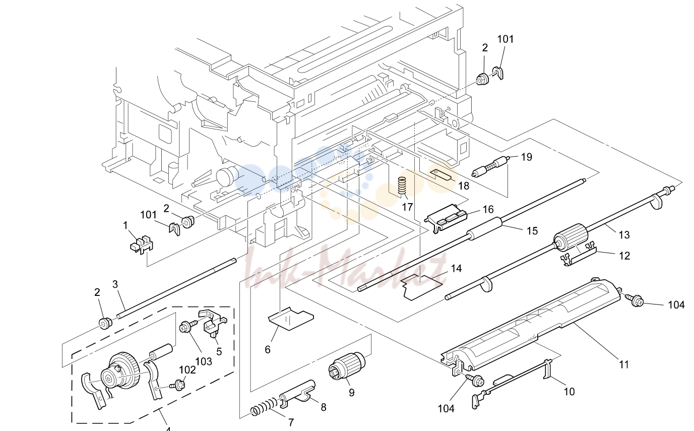 4. PAPER FEED SECTION (G091)