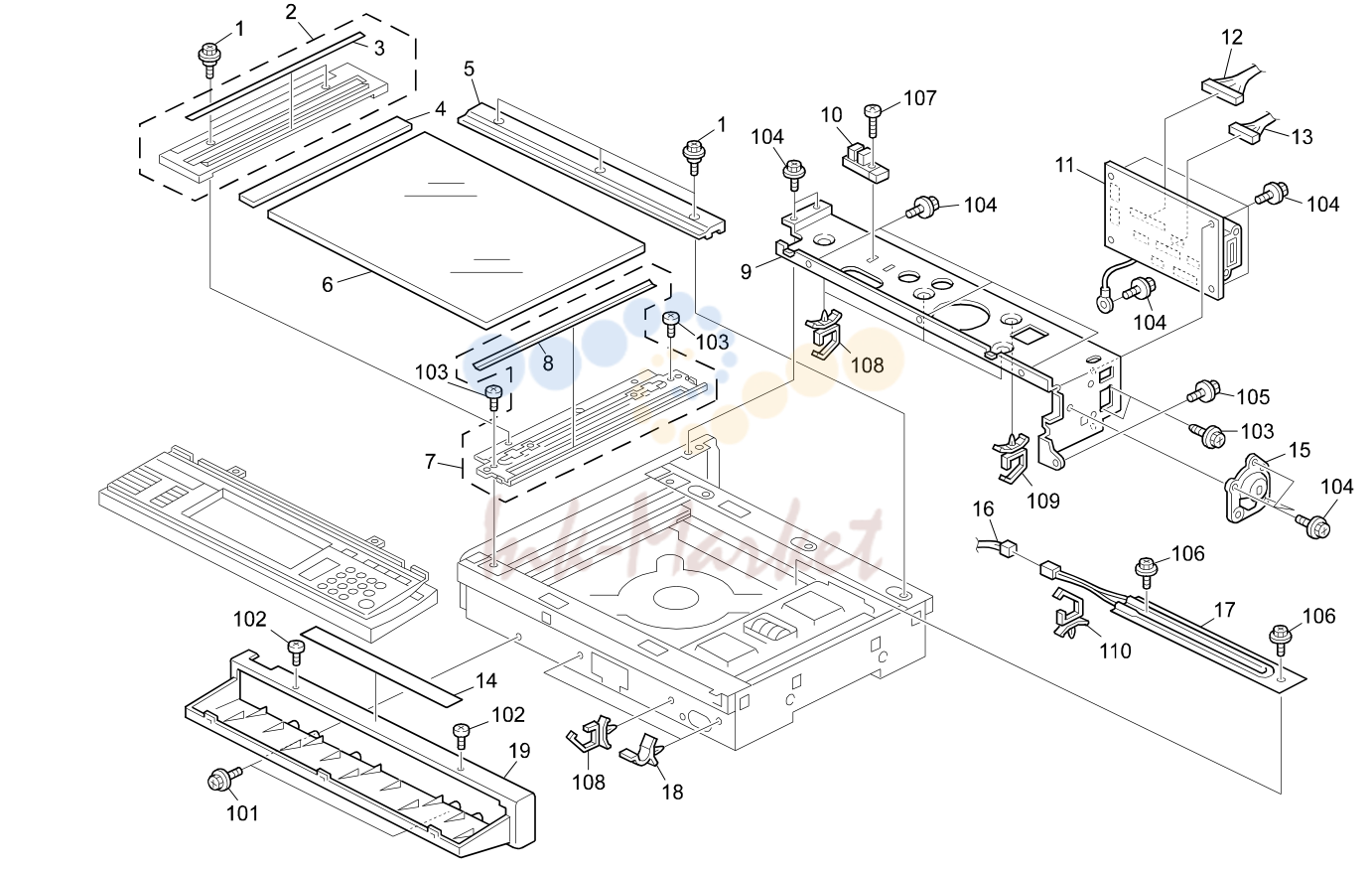 5. Scanner Section 1 (B146/B147/B148/B149)