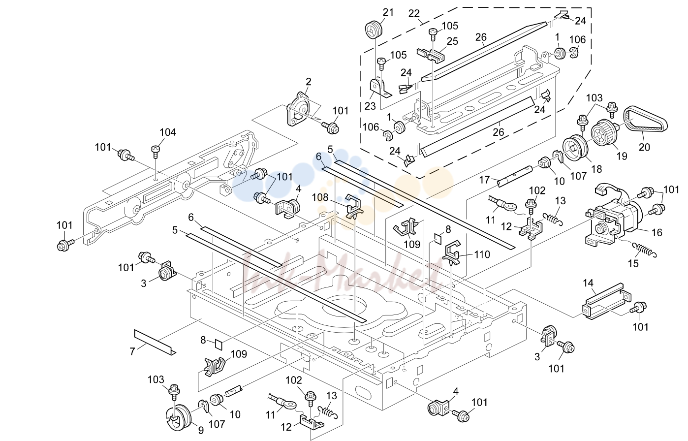 7. Scanner Section 3 (B146/B147/B148/B149)