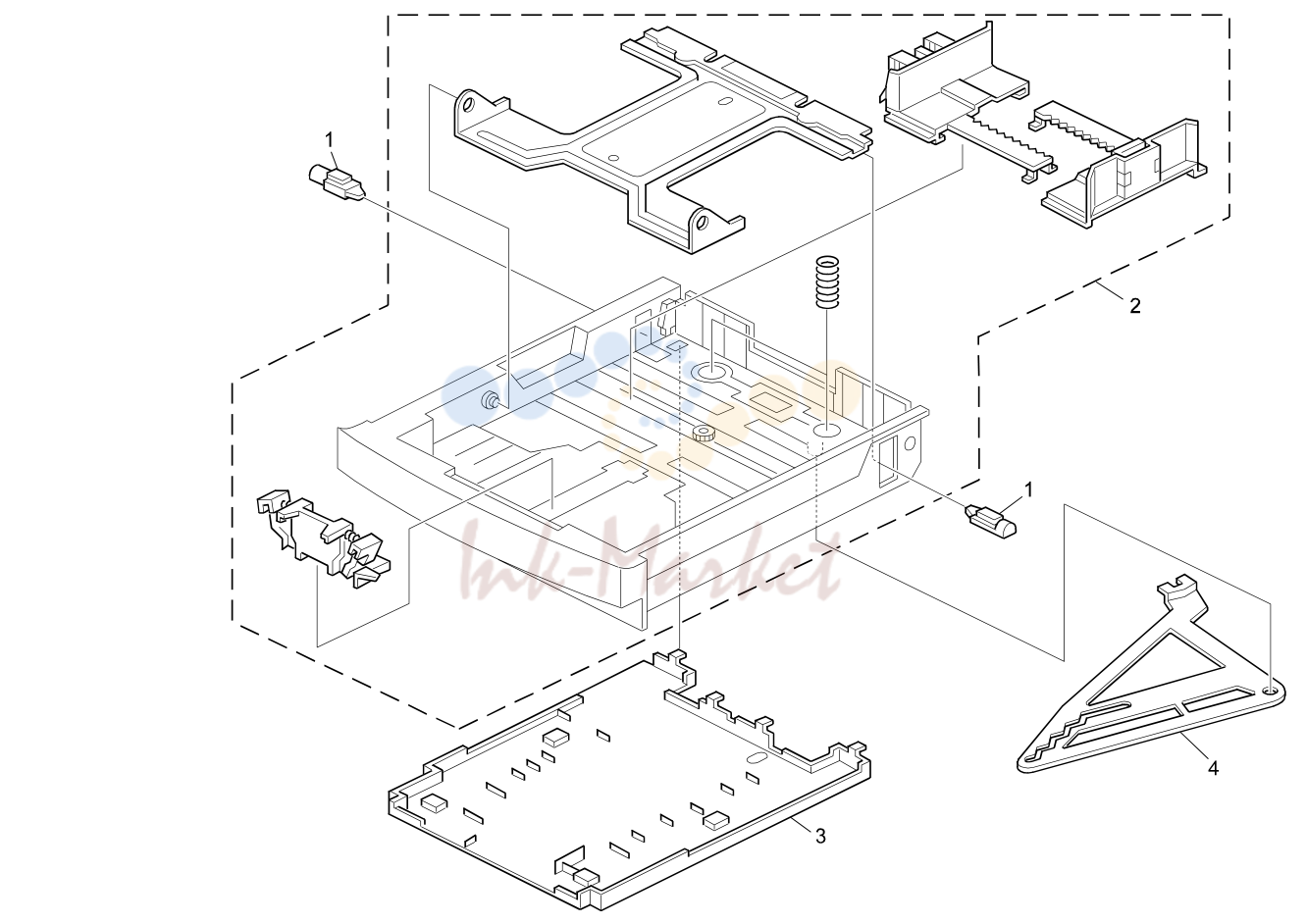 2. PAPER CASSETTE (G108)