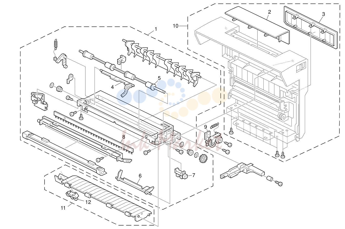 7. PAPER EXIT SECTION 2 (G108)