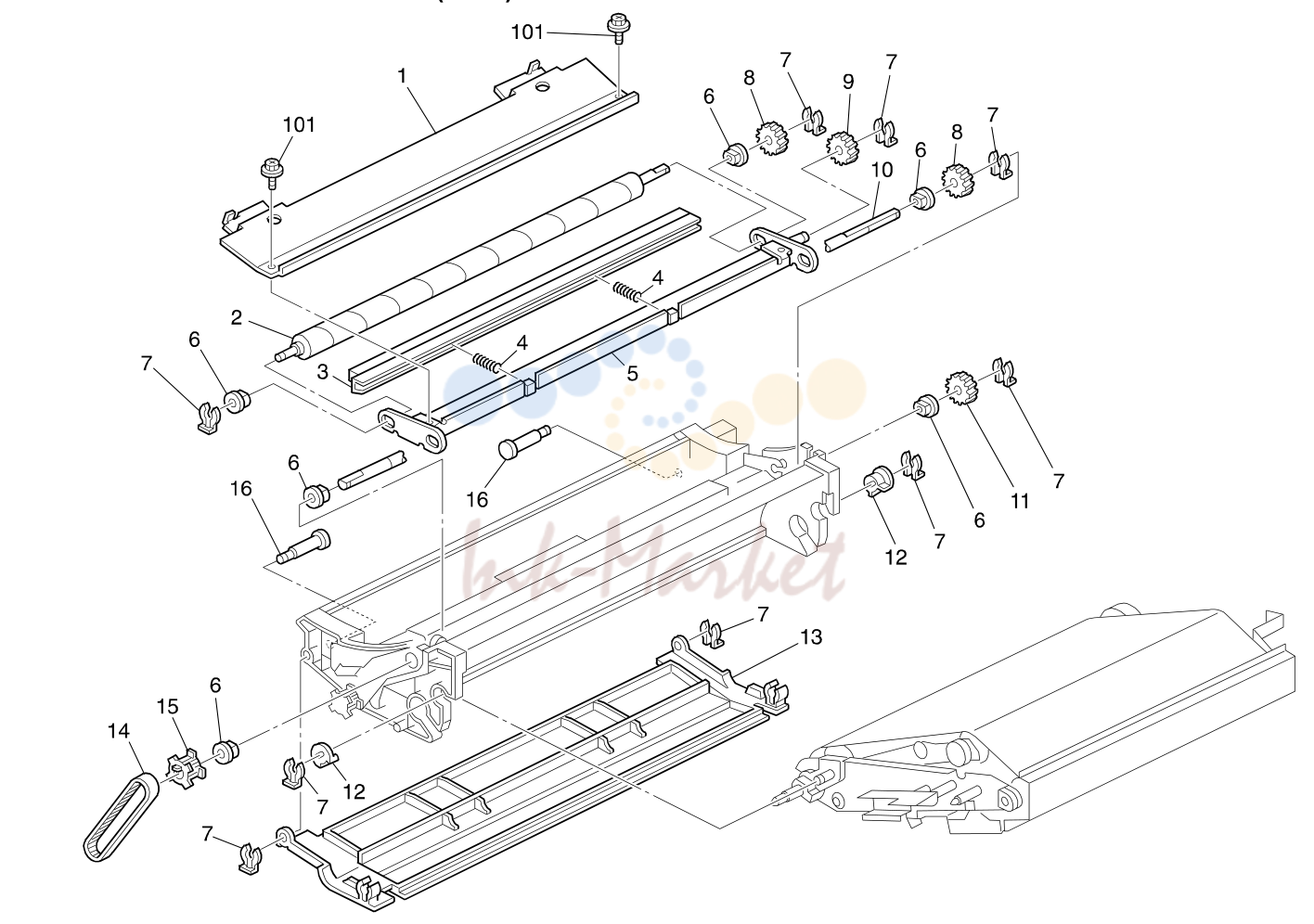 17. TRANSFER BELT CLEANING 1 (A258)