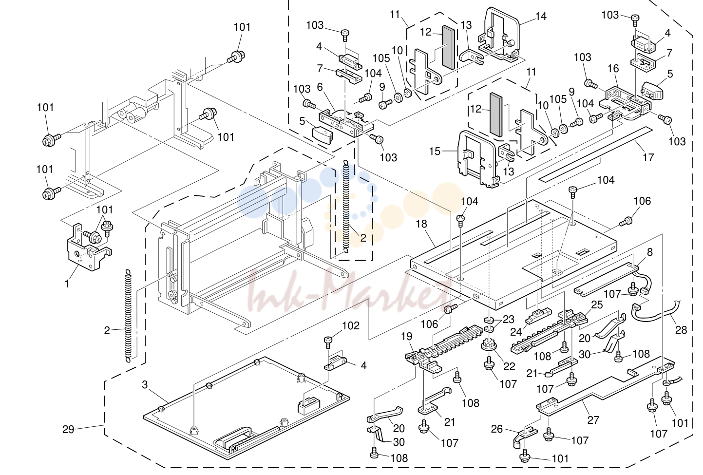 9. Paper Feed Section 1 (C239)