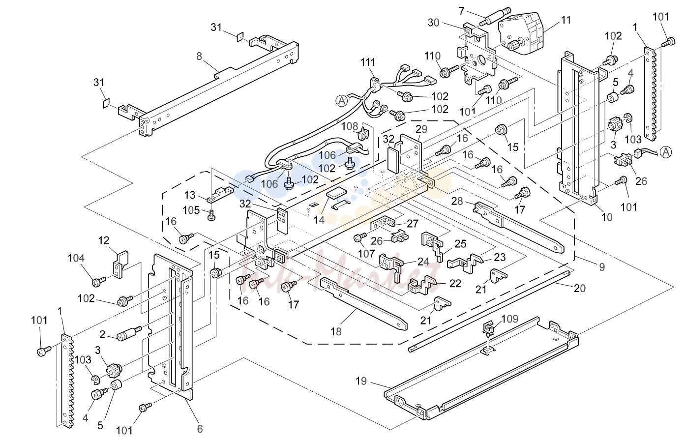 10. Paper Feed Section 2 (C239)