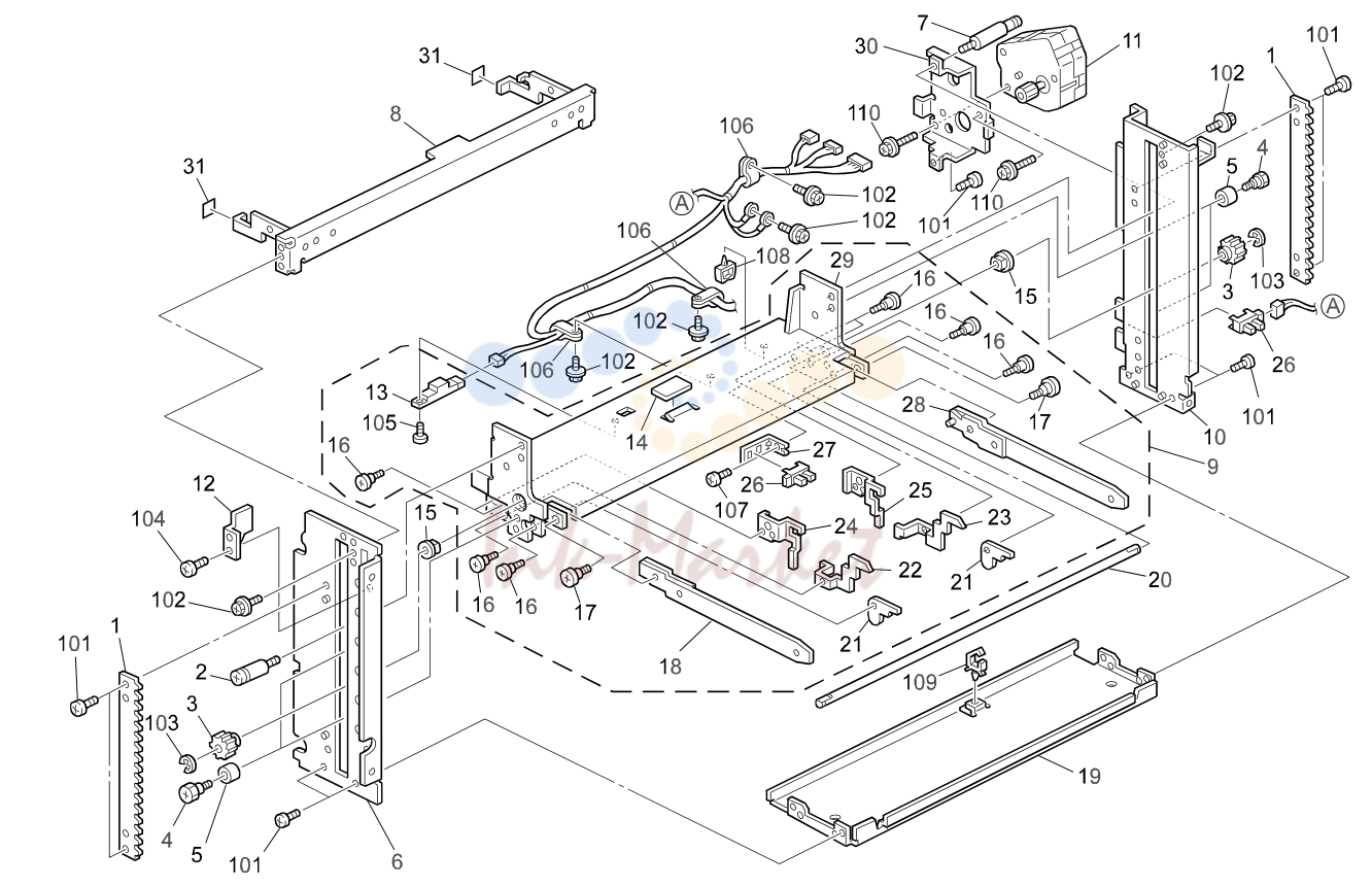 11. Paper Feed Section 2 (C235)