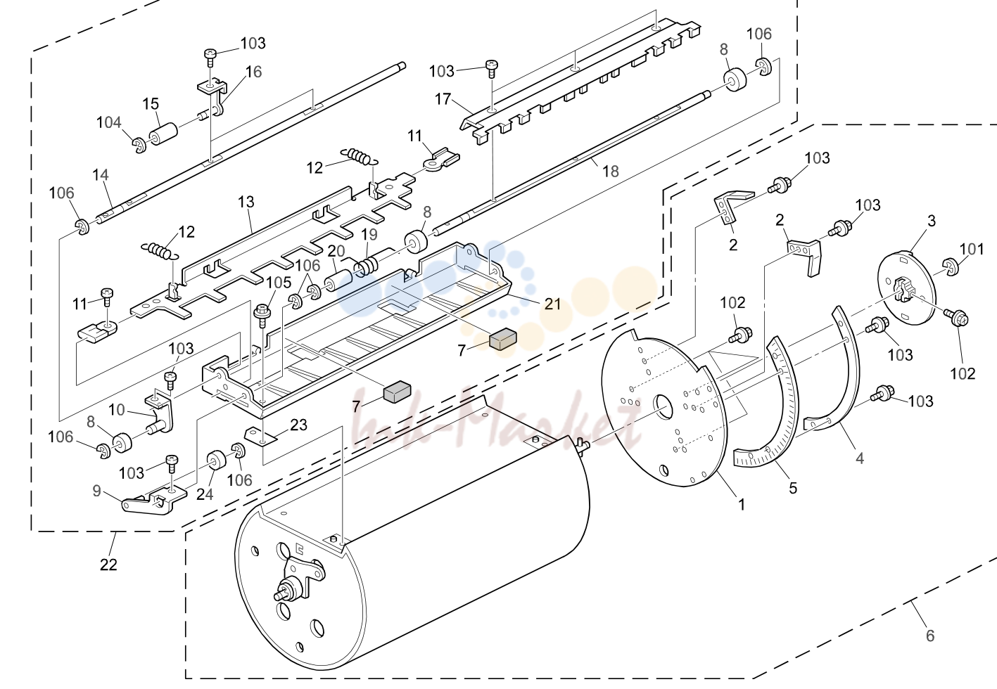 14. Pressure Cylinder 1 (C244)