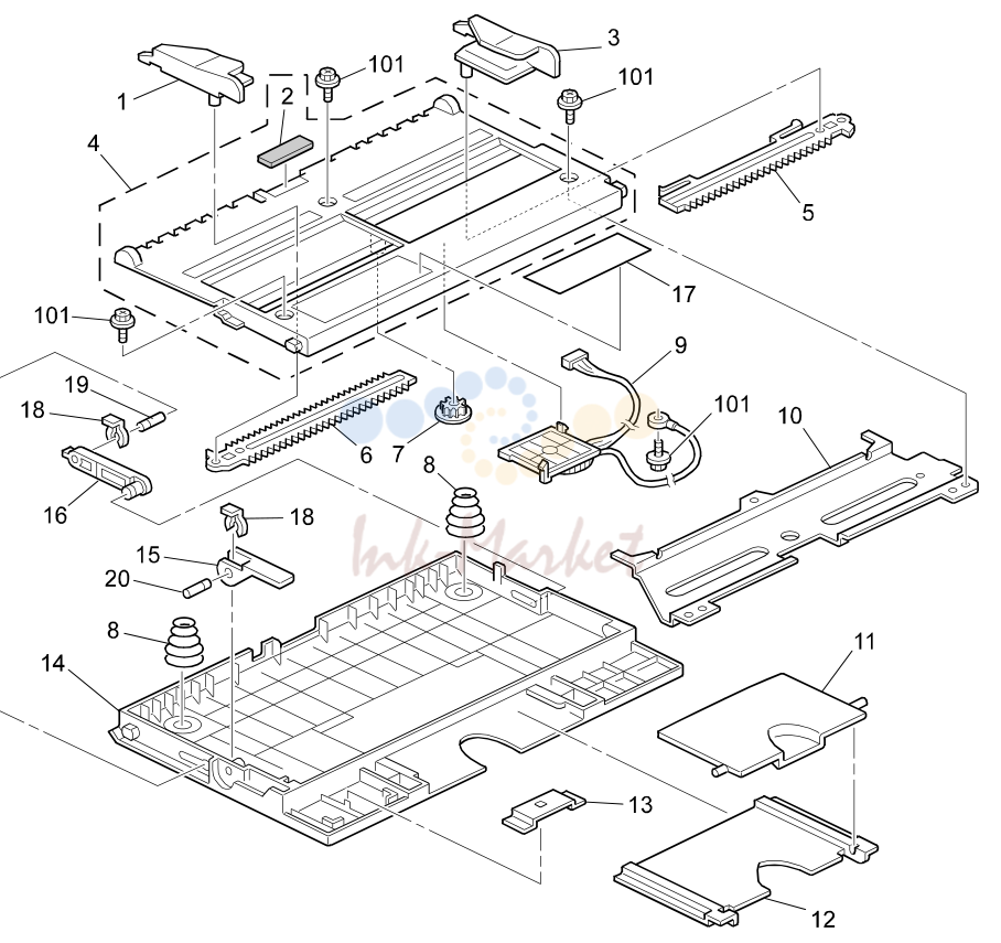 8. BY-PASS FEED SECTION