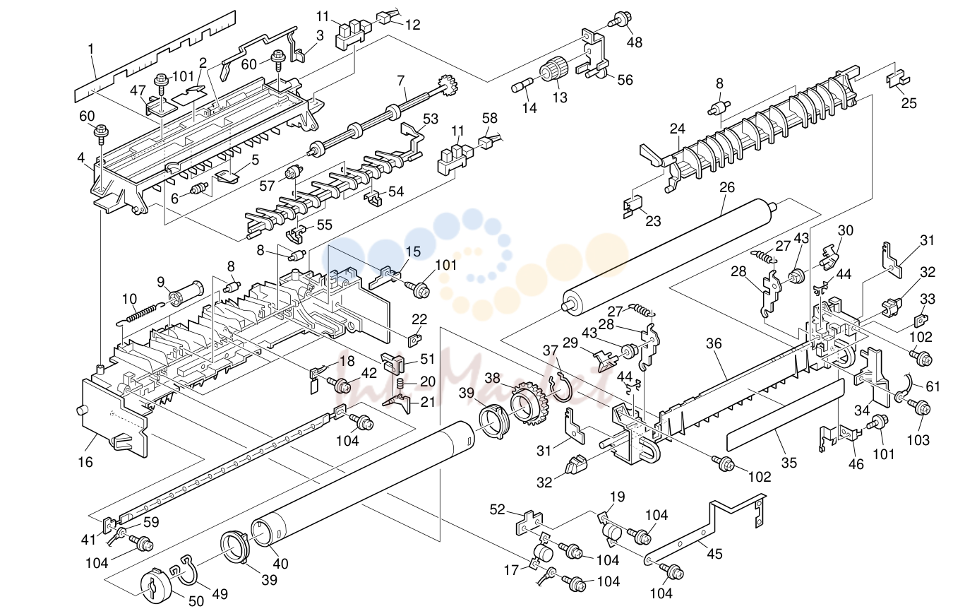 17. Fusing Unit (D067/D068/D069/D072)