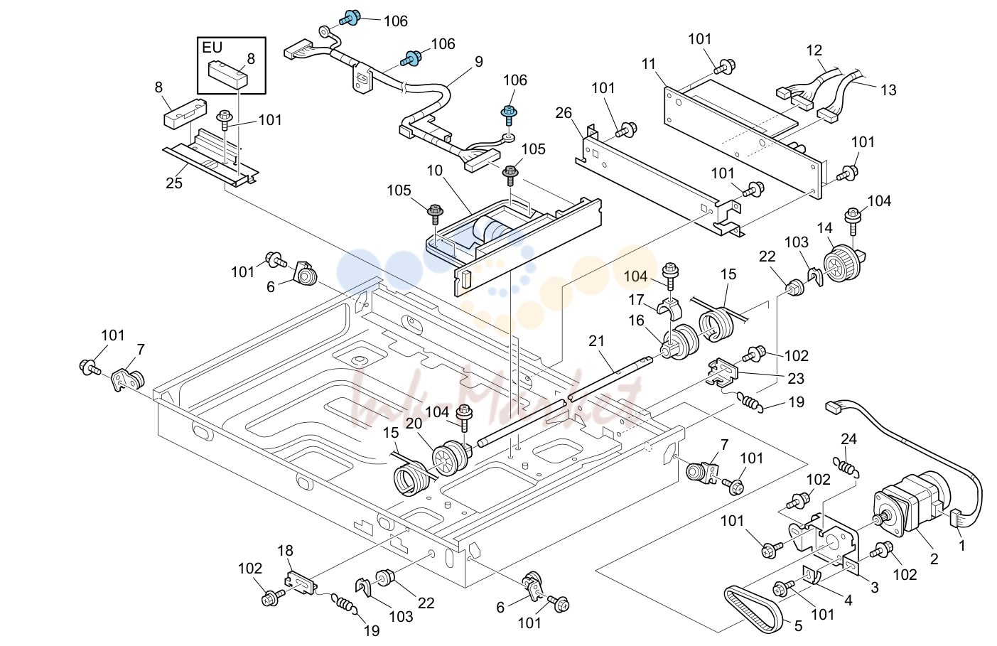 7. Scanner Section3 (D120/D121/D122/D139/D140/D141)