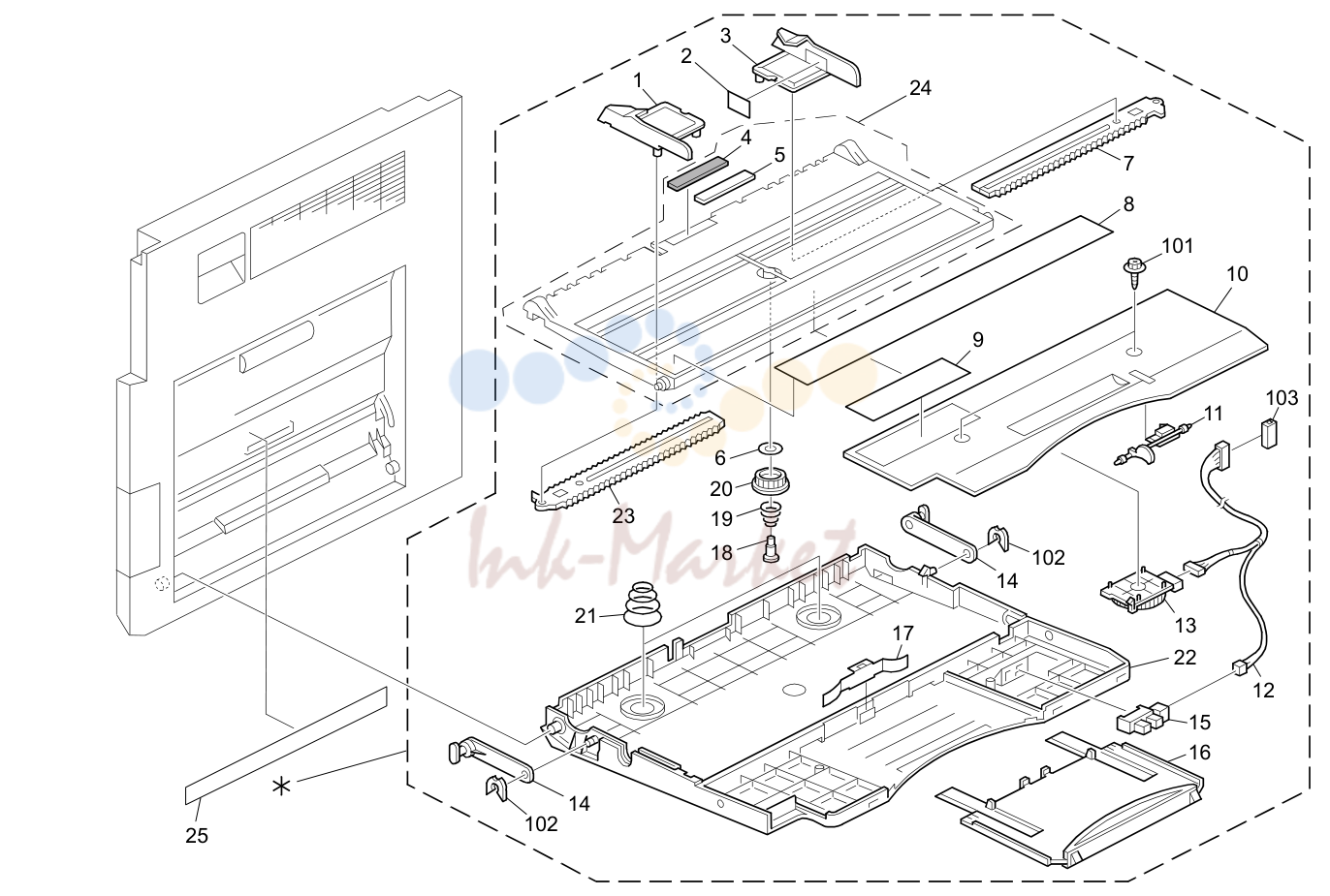 12. By-pass Feed Section (D120/D121/D122/D139/D140/D141)