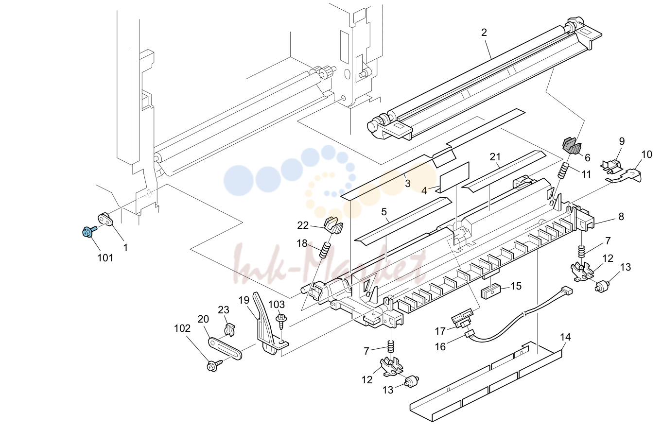 16. Transfer Unit (D120/D121/D122/D139/D140/D141)