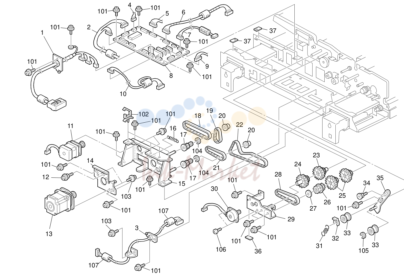 13. DF DRIVE/ELECTRICAL 2 (B246/B248/B249/B250/B252/B253)
