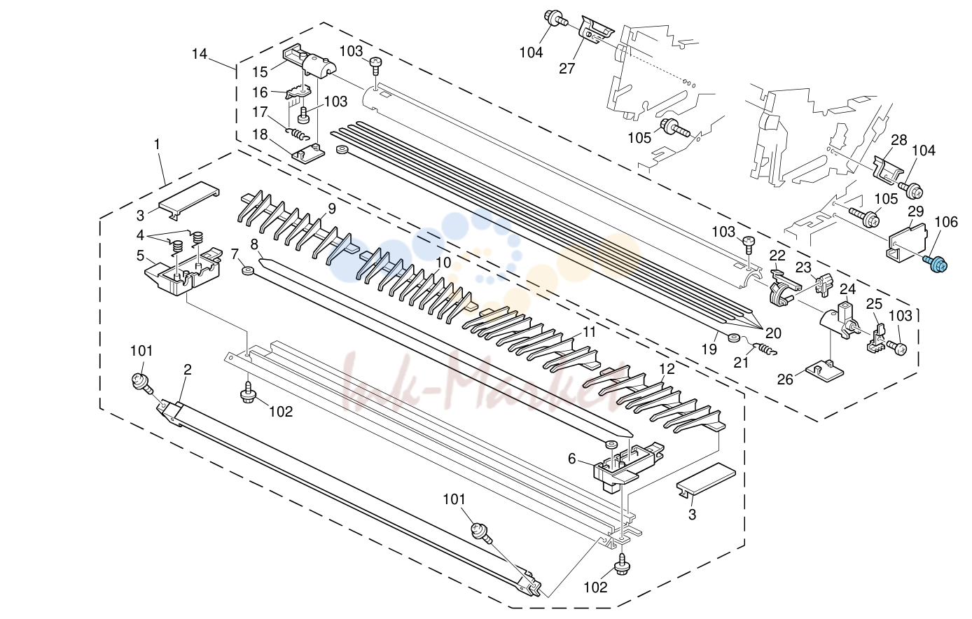 11. Charge & Transfer Unit (B286/B289/G180)