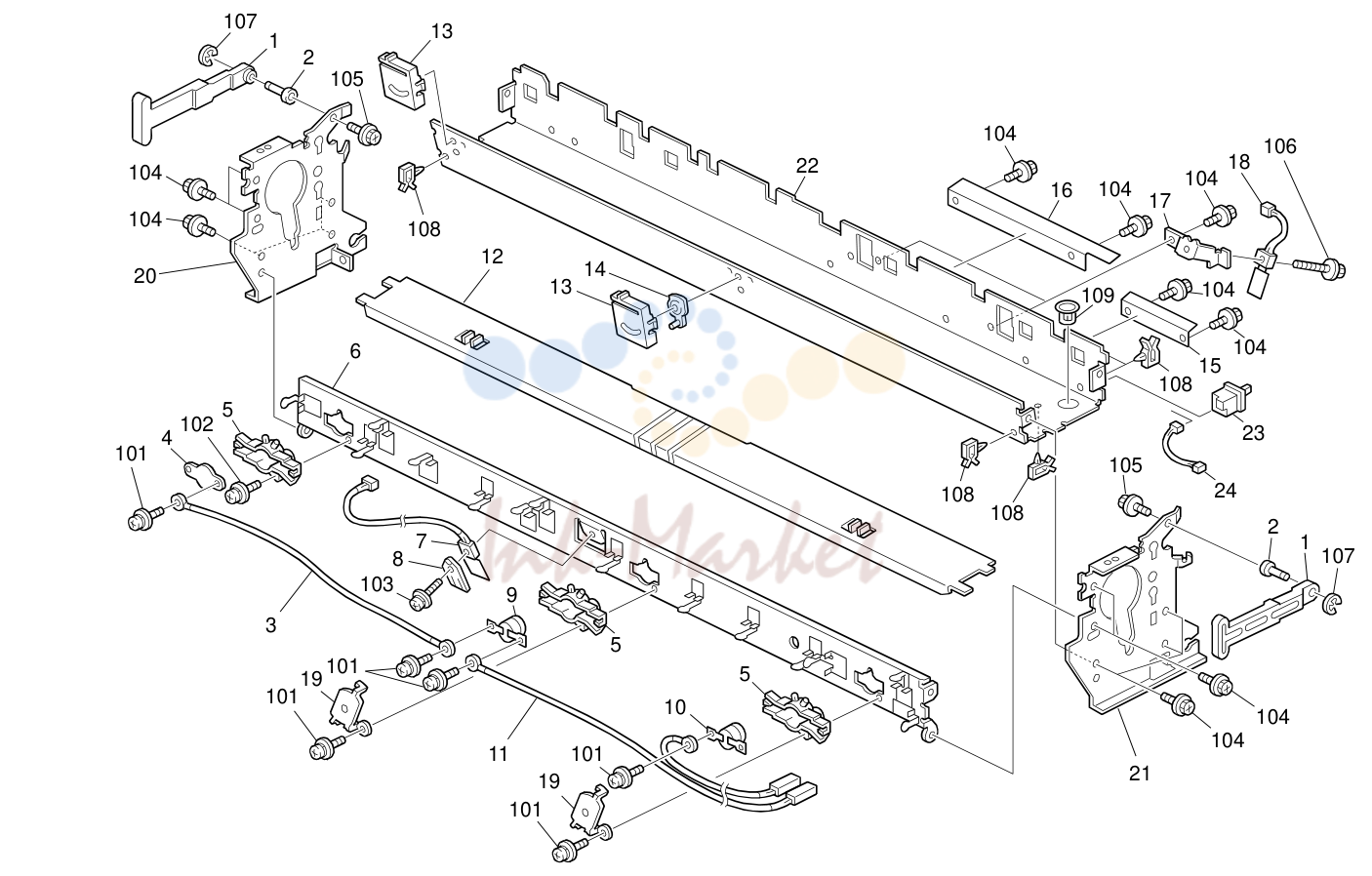 14. Fusing Unit 2 (B286/B289/G180)