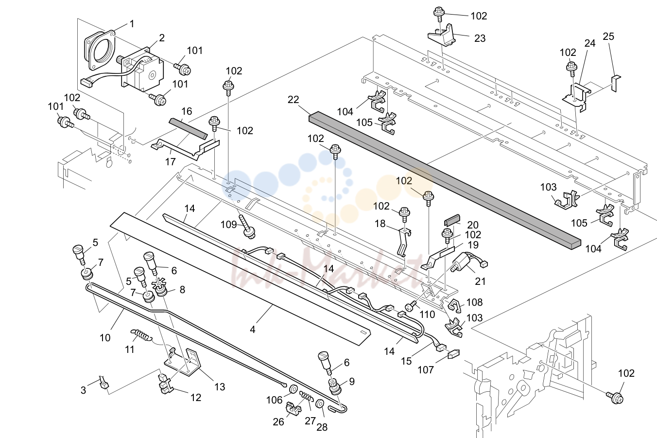 Charge Cleaning Section (D093/D094)