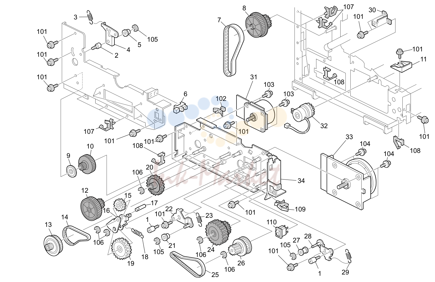 Drive Section (D093/D094)