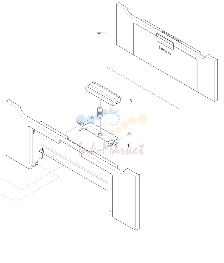 4. Front Cover Ass'y (G960)