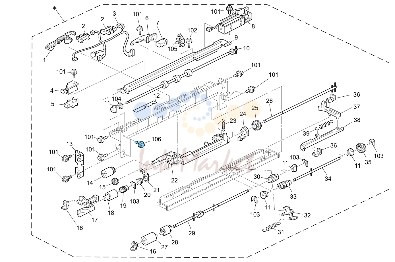5. Paper Feed Section (G179)