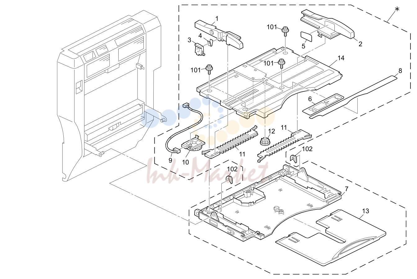 6. By-pass Feed Section 1 (G179)