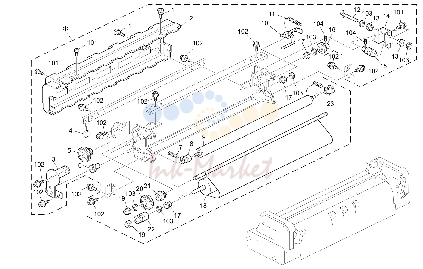 16. Fusing Unit 3 (G179)