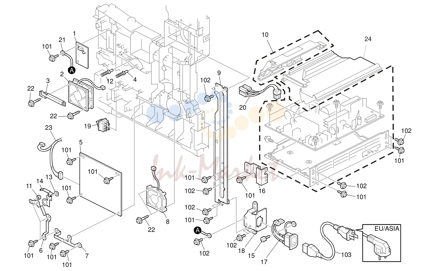 электрика Section 1 (M052/M053/M054)