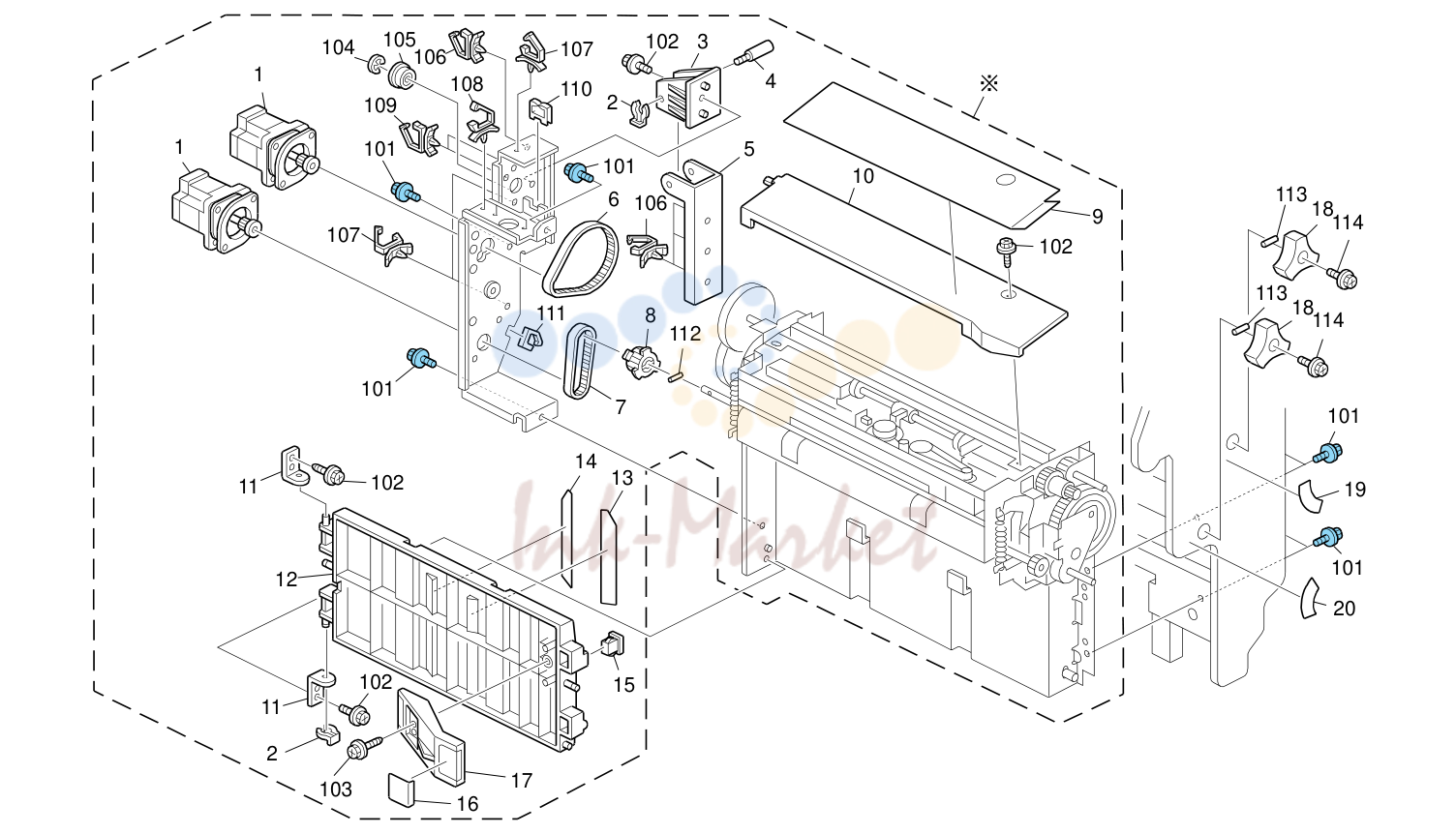 Paper Crimp Section 1 (D589)