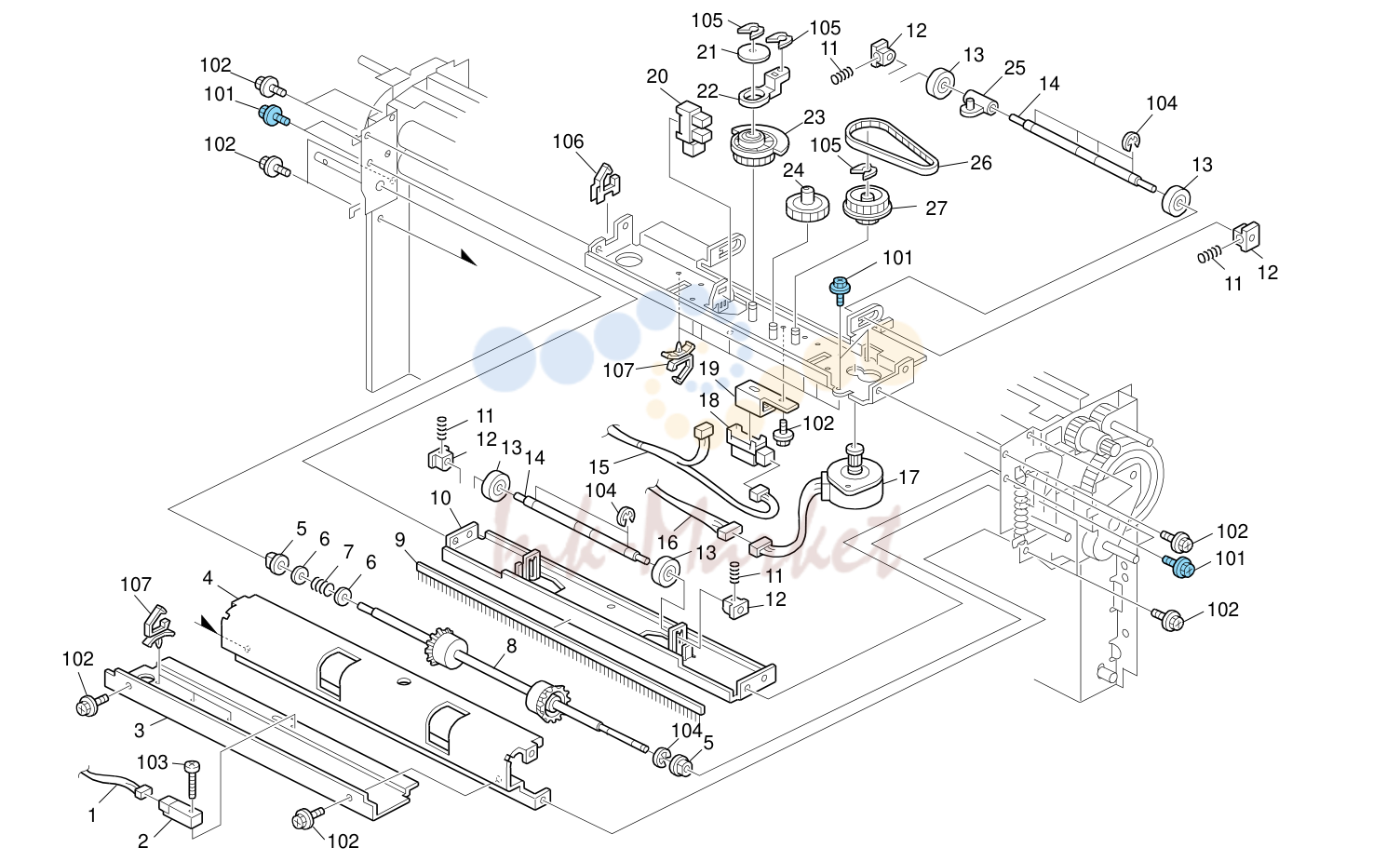 Paper Crimp Section 3 (D589)