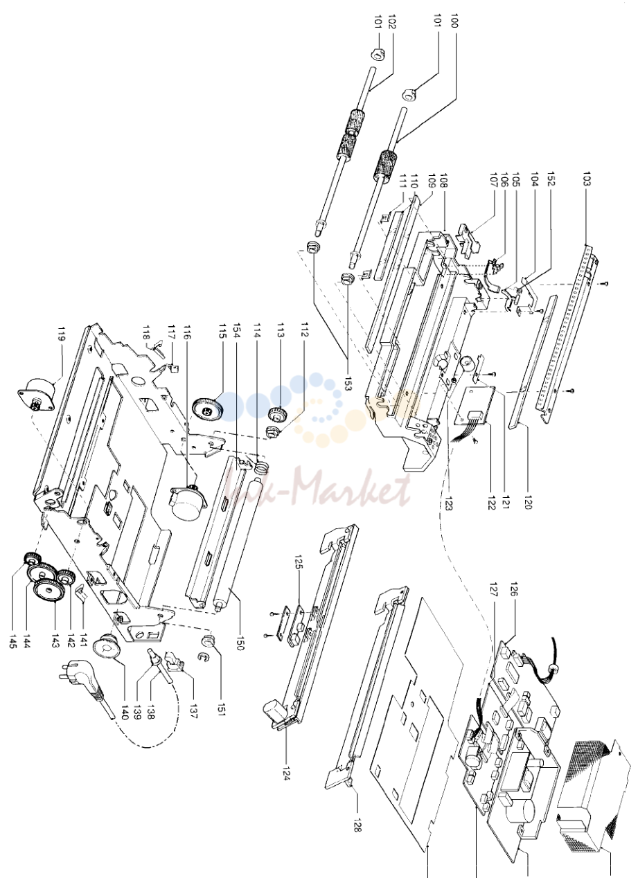 1. 8-2. PARTS LIST
