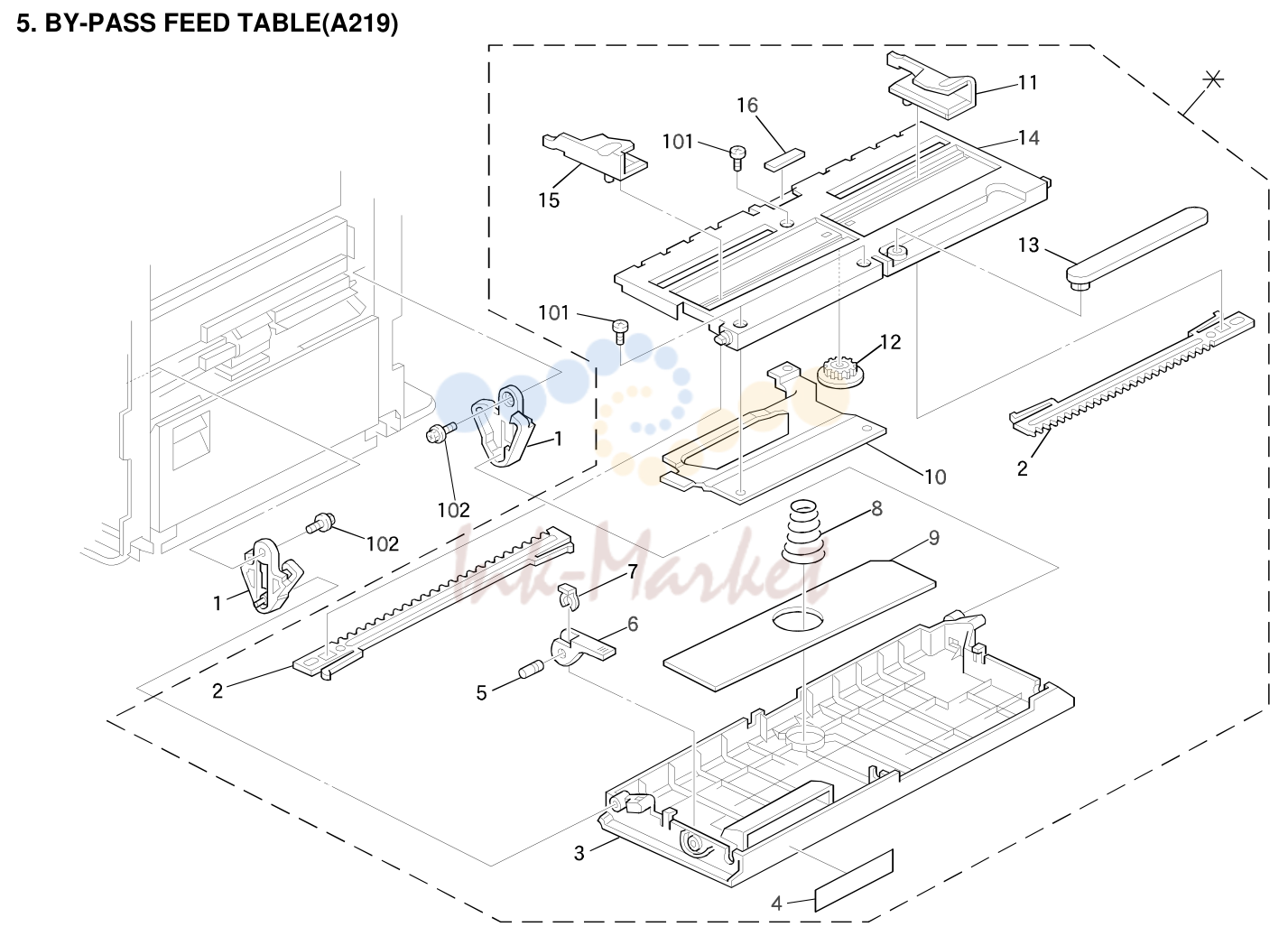 5. BY-PASS FEED TABLE(A219)