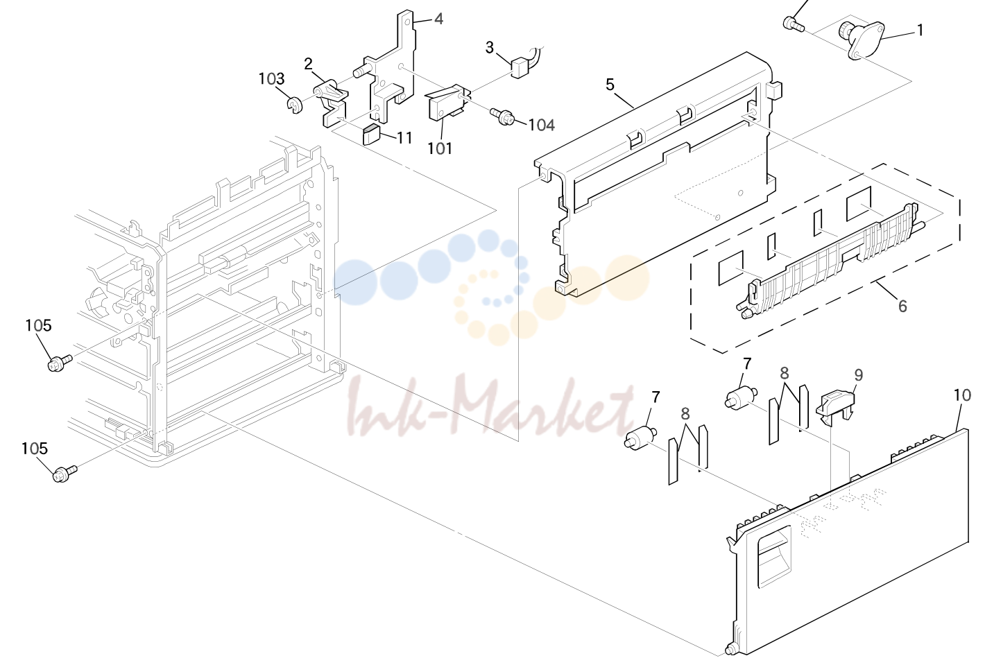 7. PAPER FEED SECTION 2 (A219)