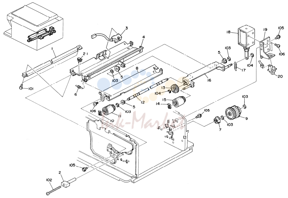 10. PAPER FEED 2 (A128)