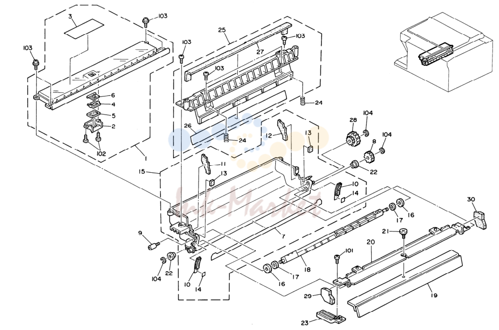 19. CLEANING UNIT (.A128).