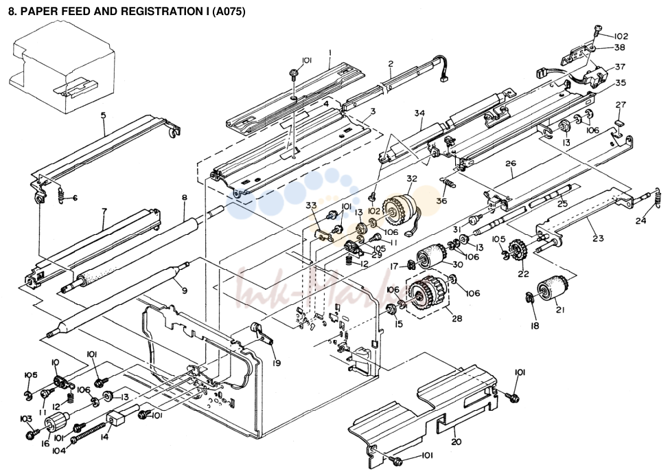 8. PAPER FEED AND REGISTRATION I (A075)