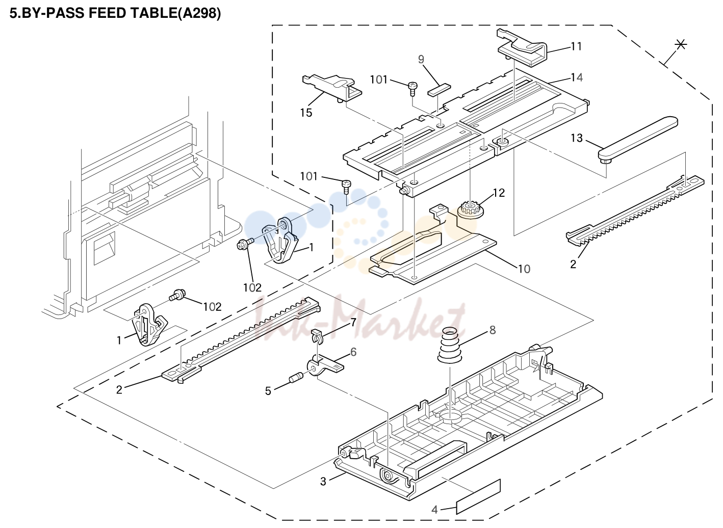 5. BY-PASS FEED TABLE(A298)