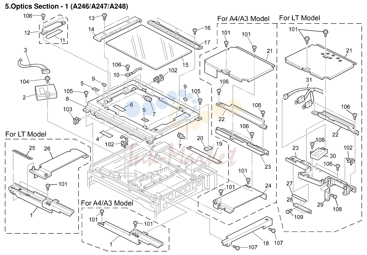 5. Optics Section - 1 (A246/A247/A248)