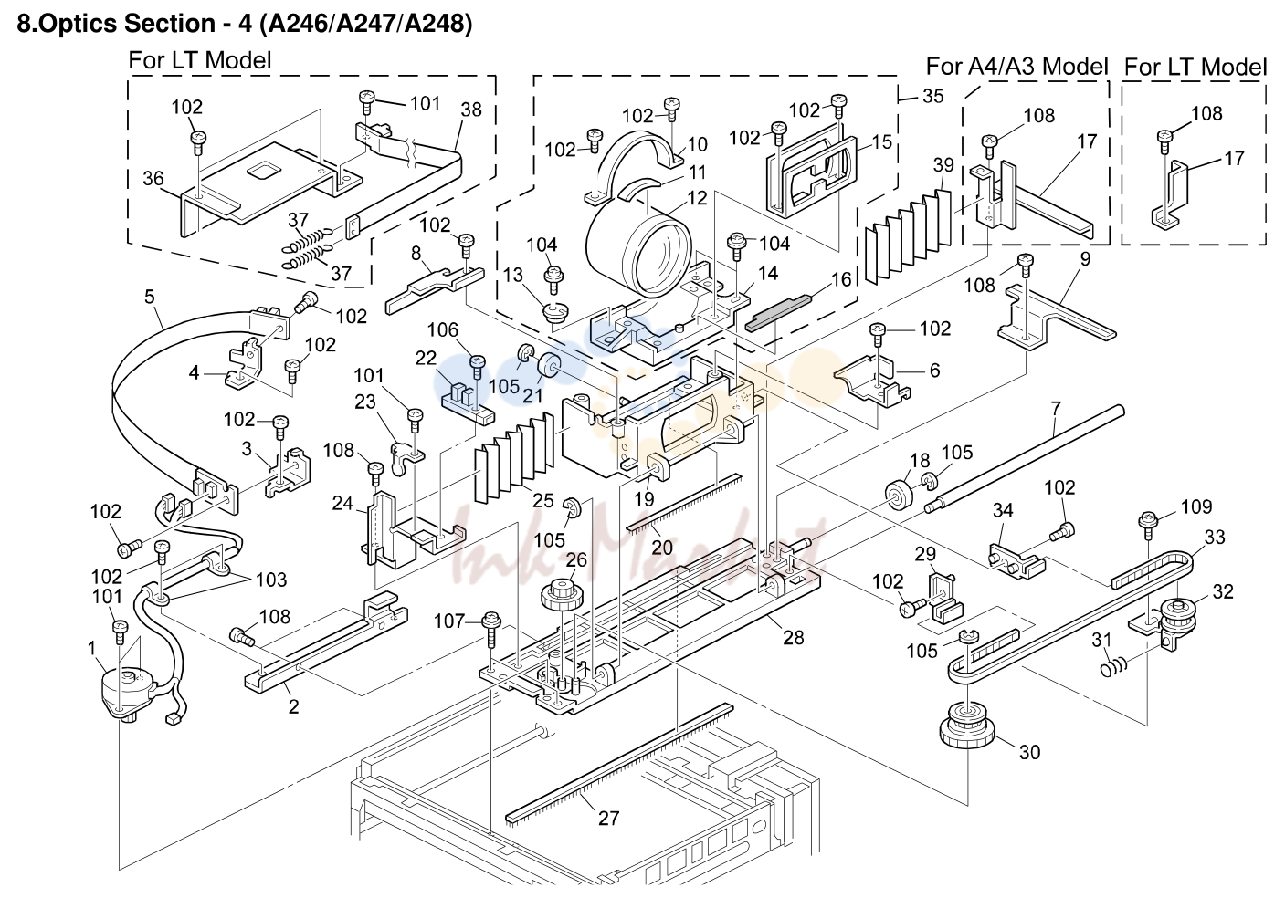 8. Optics Section - 4 (A246/A247/A248)