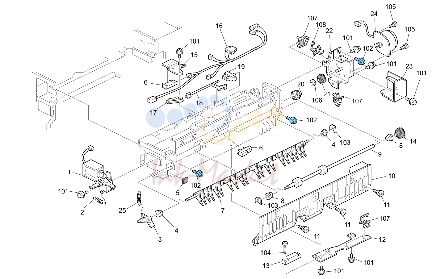 Paper Exit Section 1 (G179)