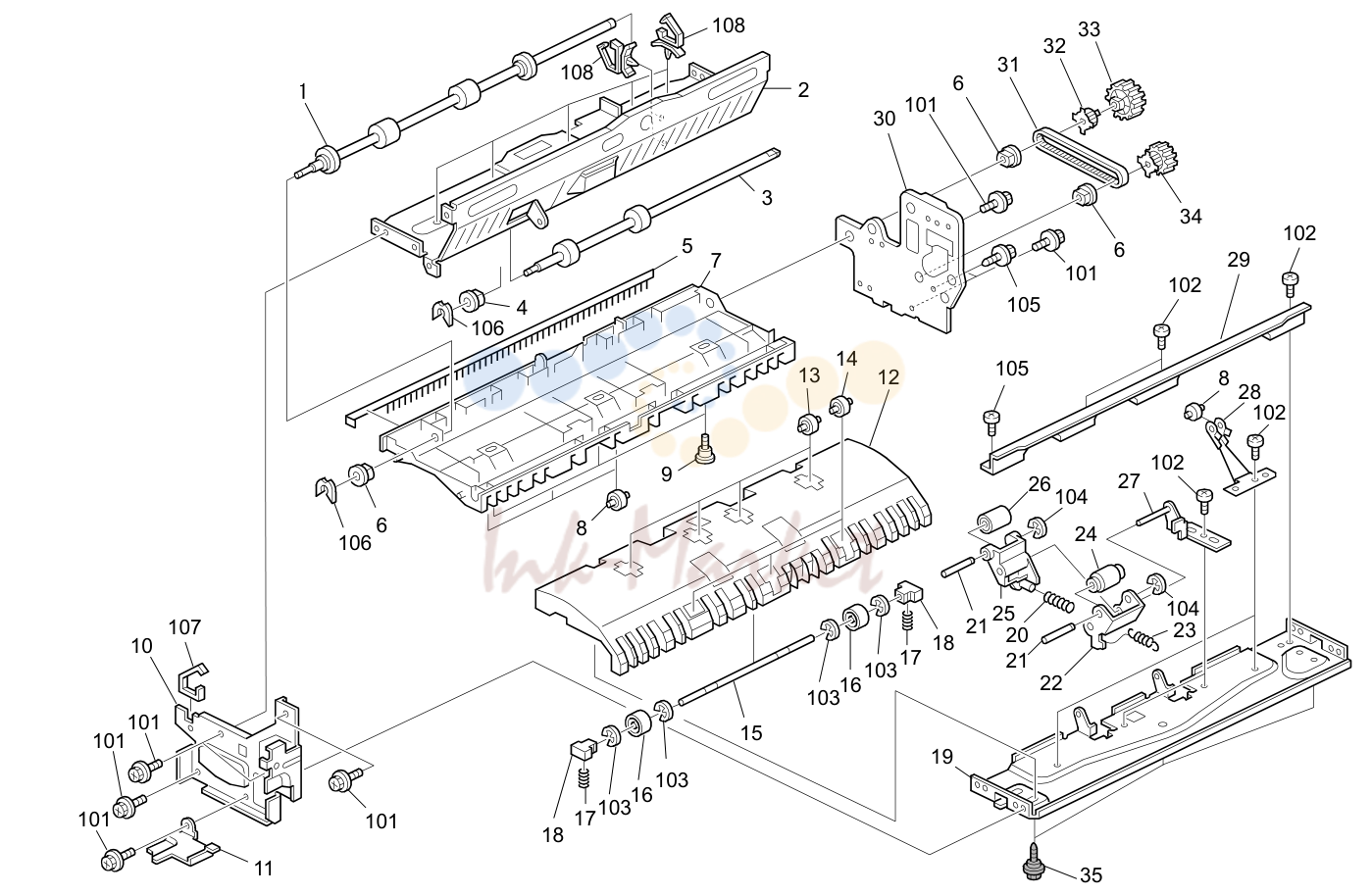 Paper Exit Section 2 (G179)