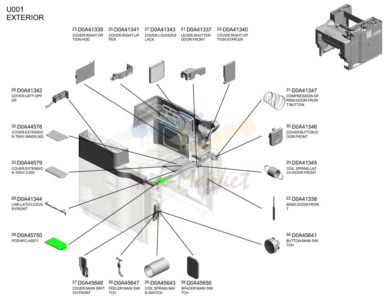 внешние детали
