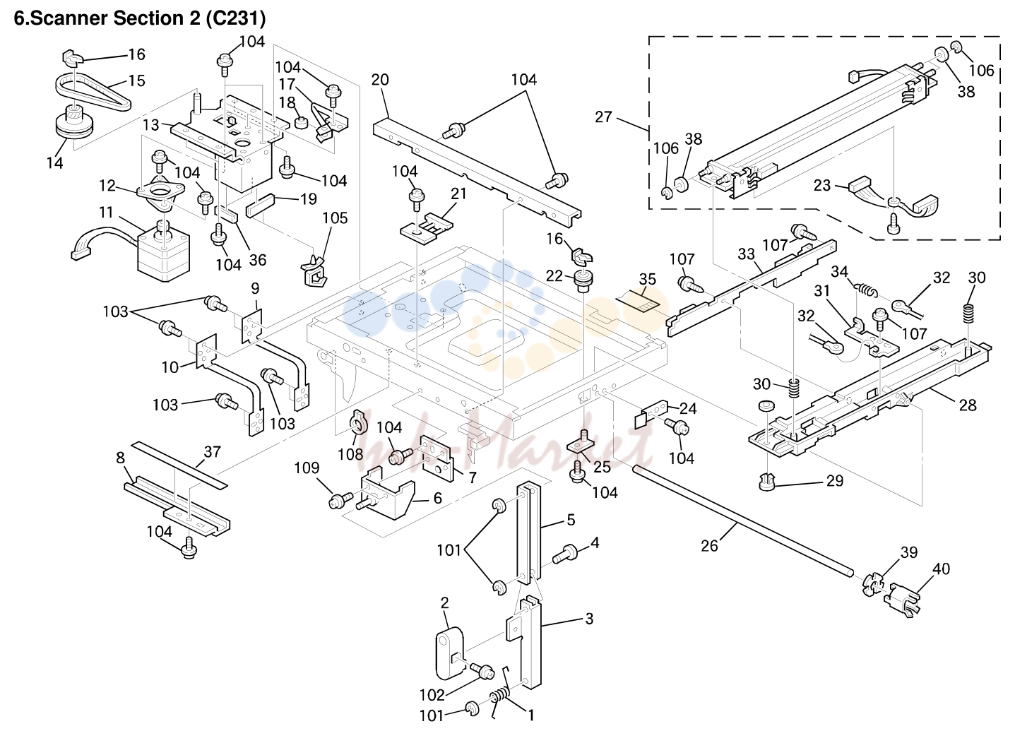 6. Scanner Section 2 (C231)