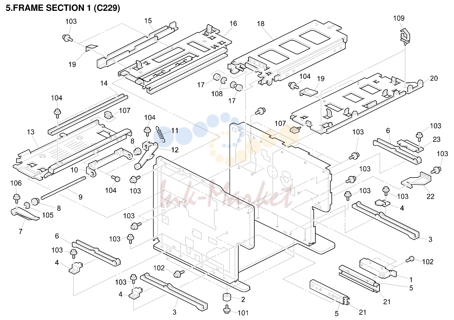 5. FRAME SECTION 1 (C229)