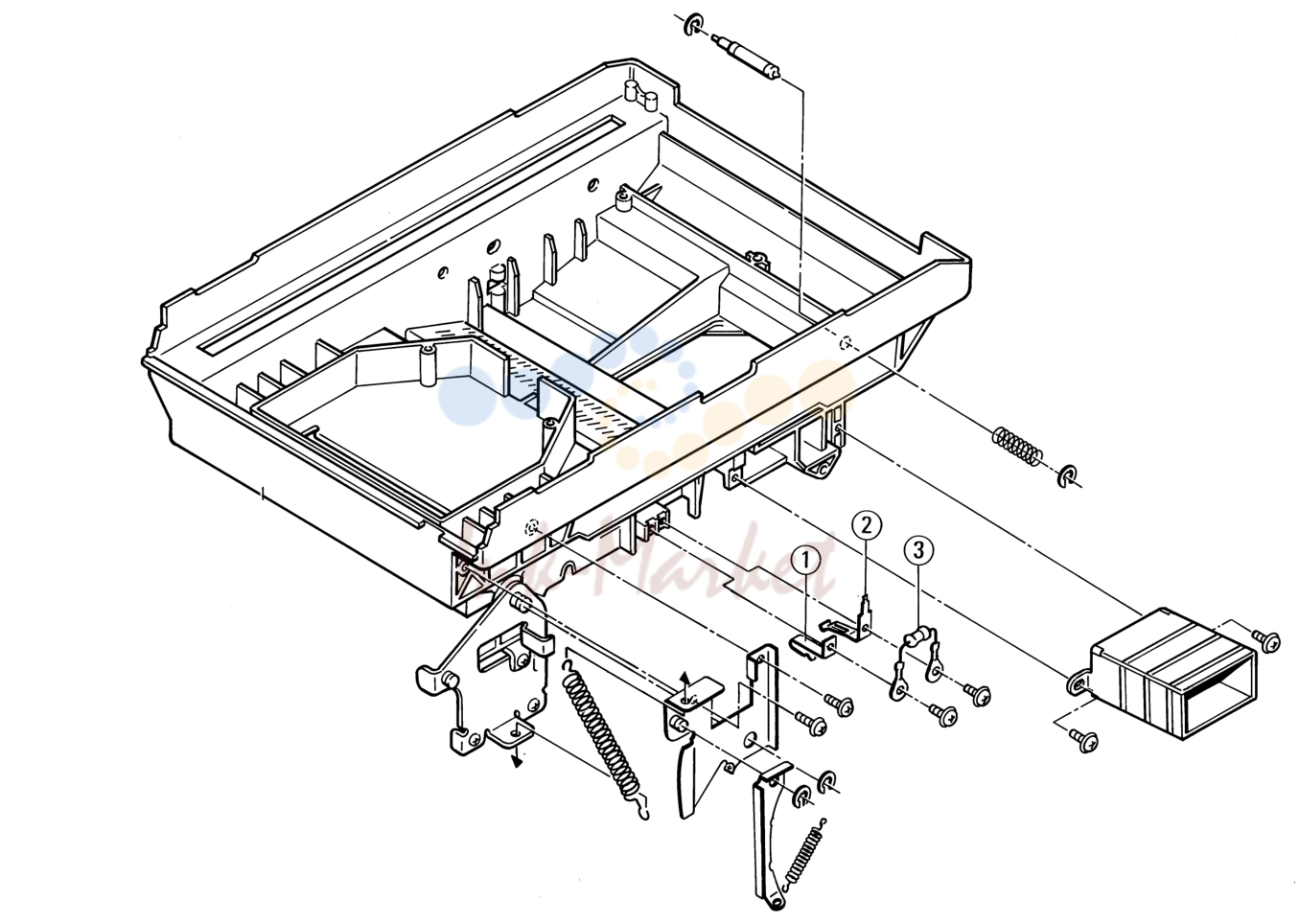 4. OPTICAL SECTION LOWER (A715)