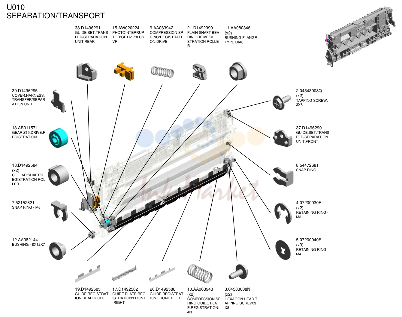 SEPARATION/TRANSPORT
