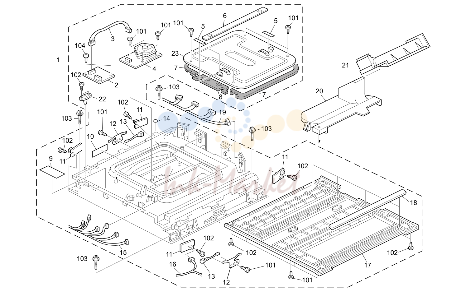 8. Laser Unit (B202/B178/B180)