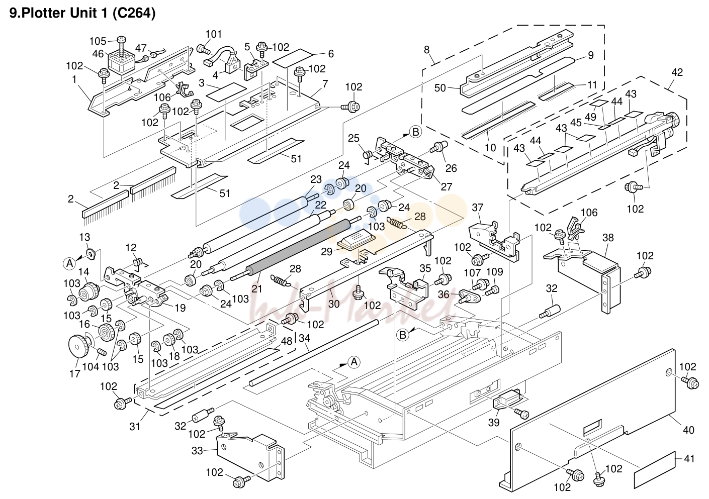 9. Plotter Unit 1 (C264)