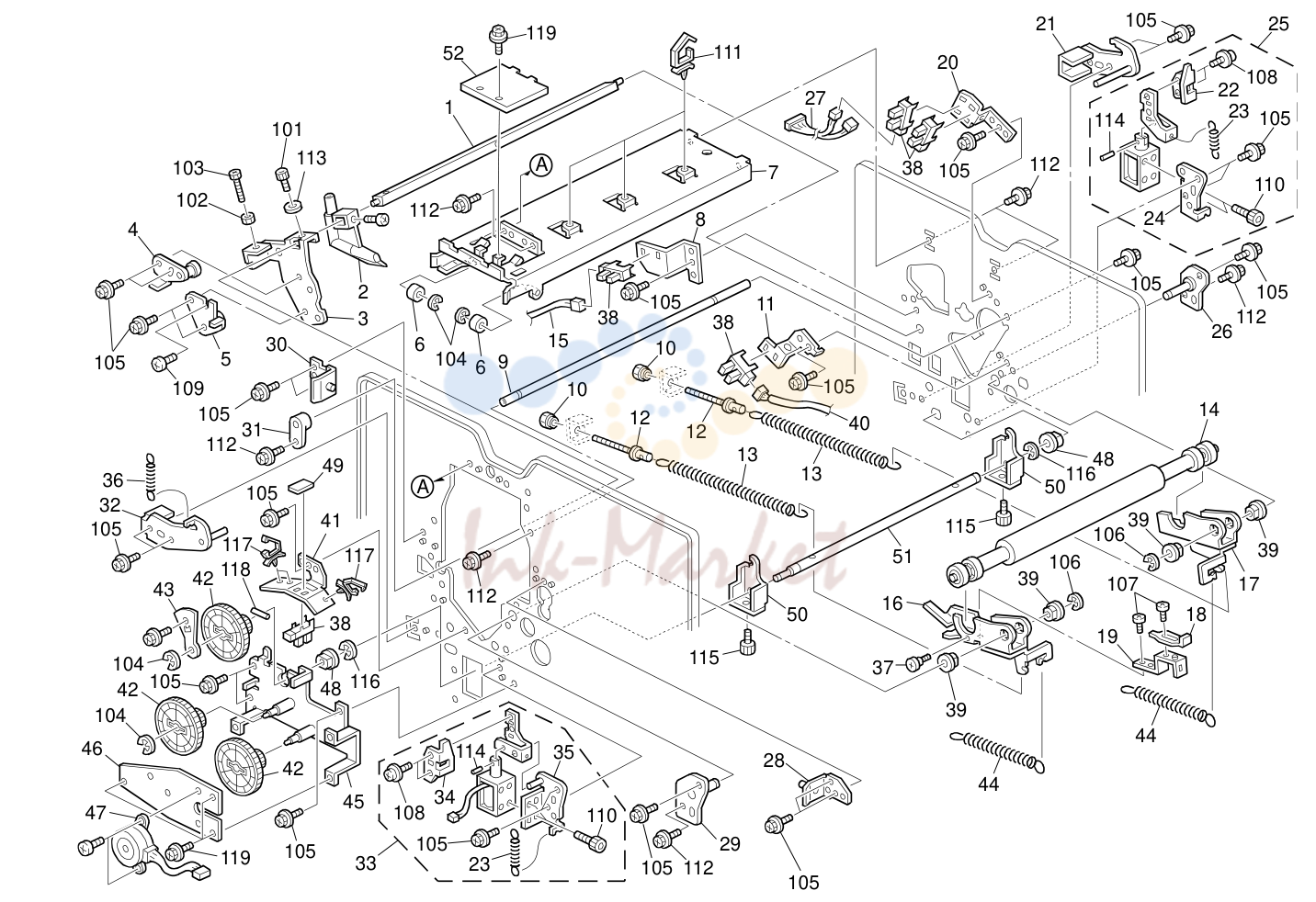 12. Press Roller Section (C264)