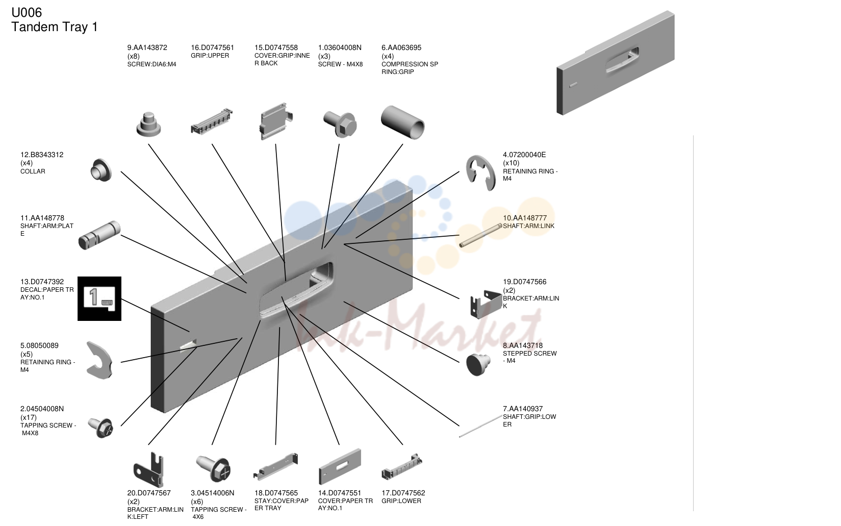 Tandem Tray 1