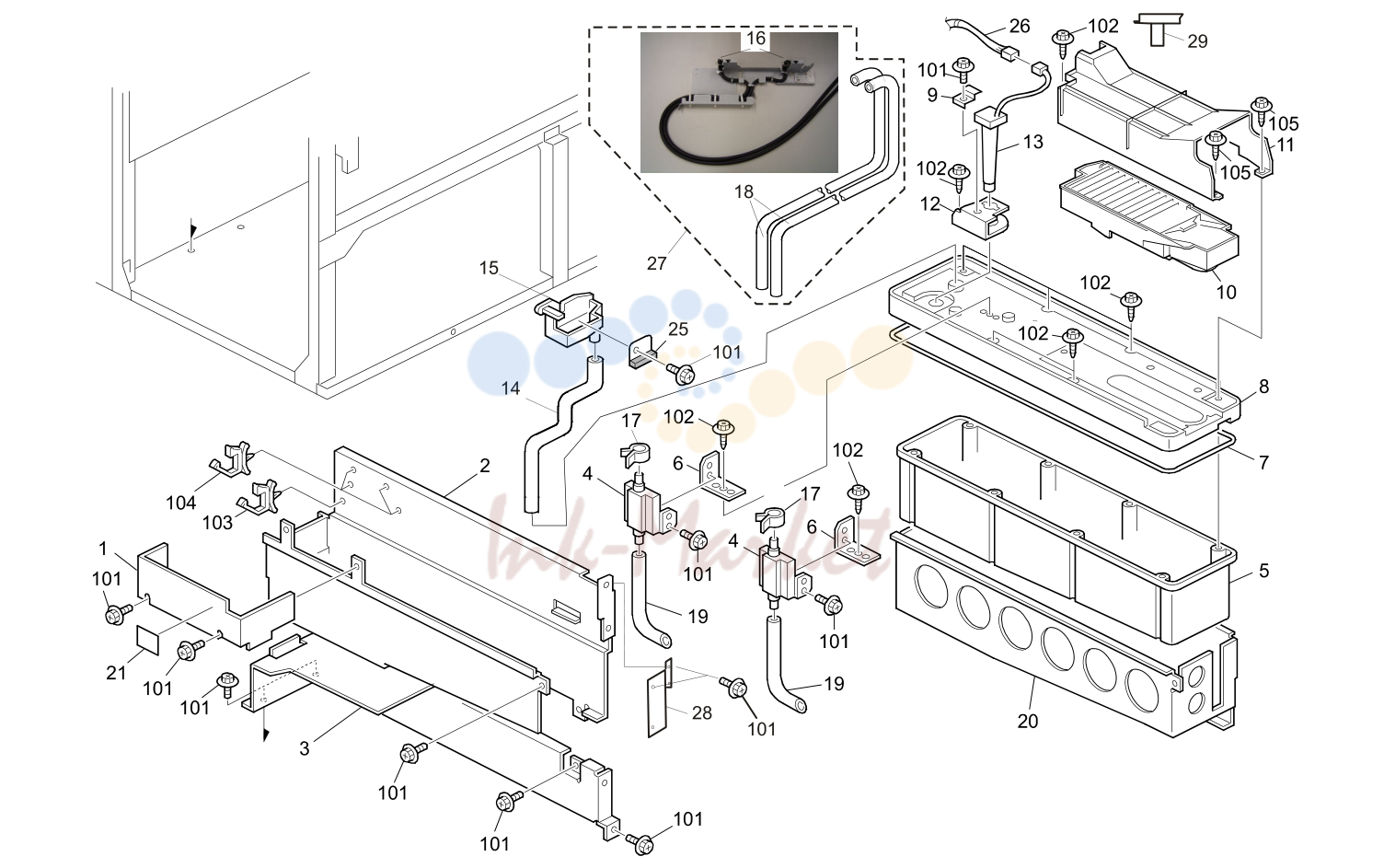 Oil Tank Section (D016/D097/G178/M078)