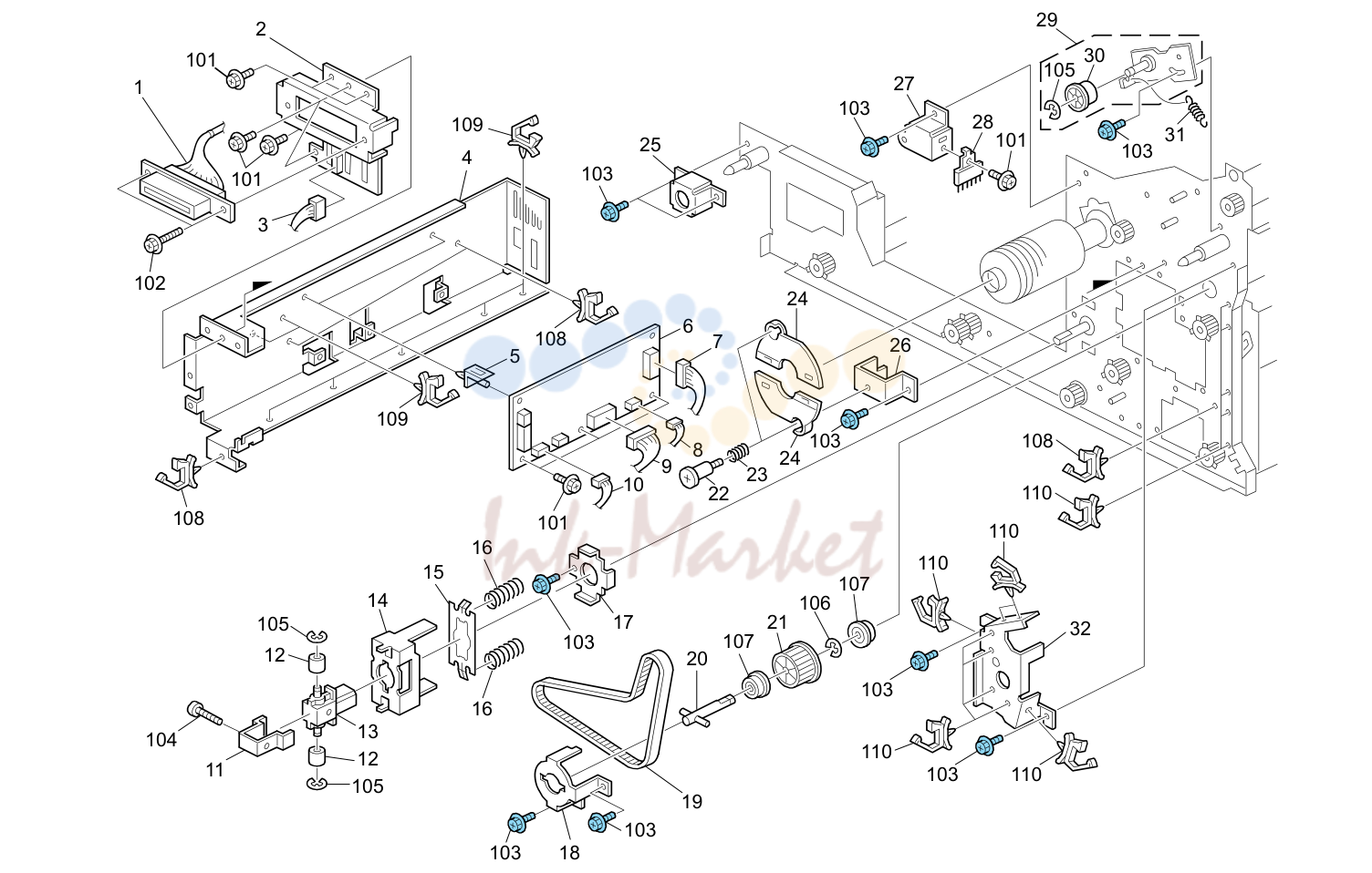Paper Exit Section 4 (D016/D097/G178/M078)